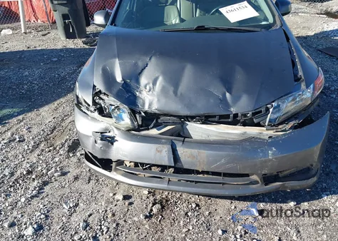 2012 Honda Civic Ex-L from USA, damaged, VIN 2HGFB2F93CH511290